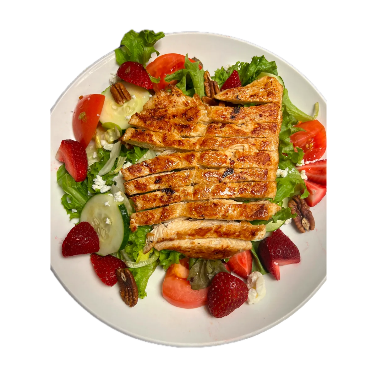 Grilled Chicken Strawberry Salad